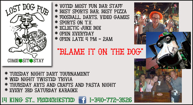 Lost Dog Pub, Frederiksted, St. Croix, US Virgin Islands