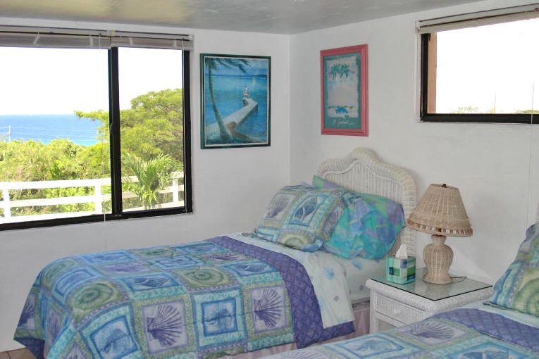 Lower Level bedroom at Villa Dawn