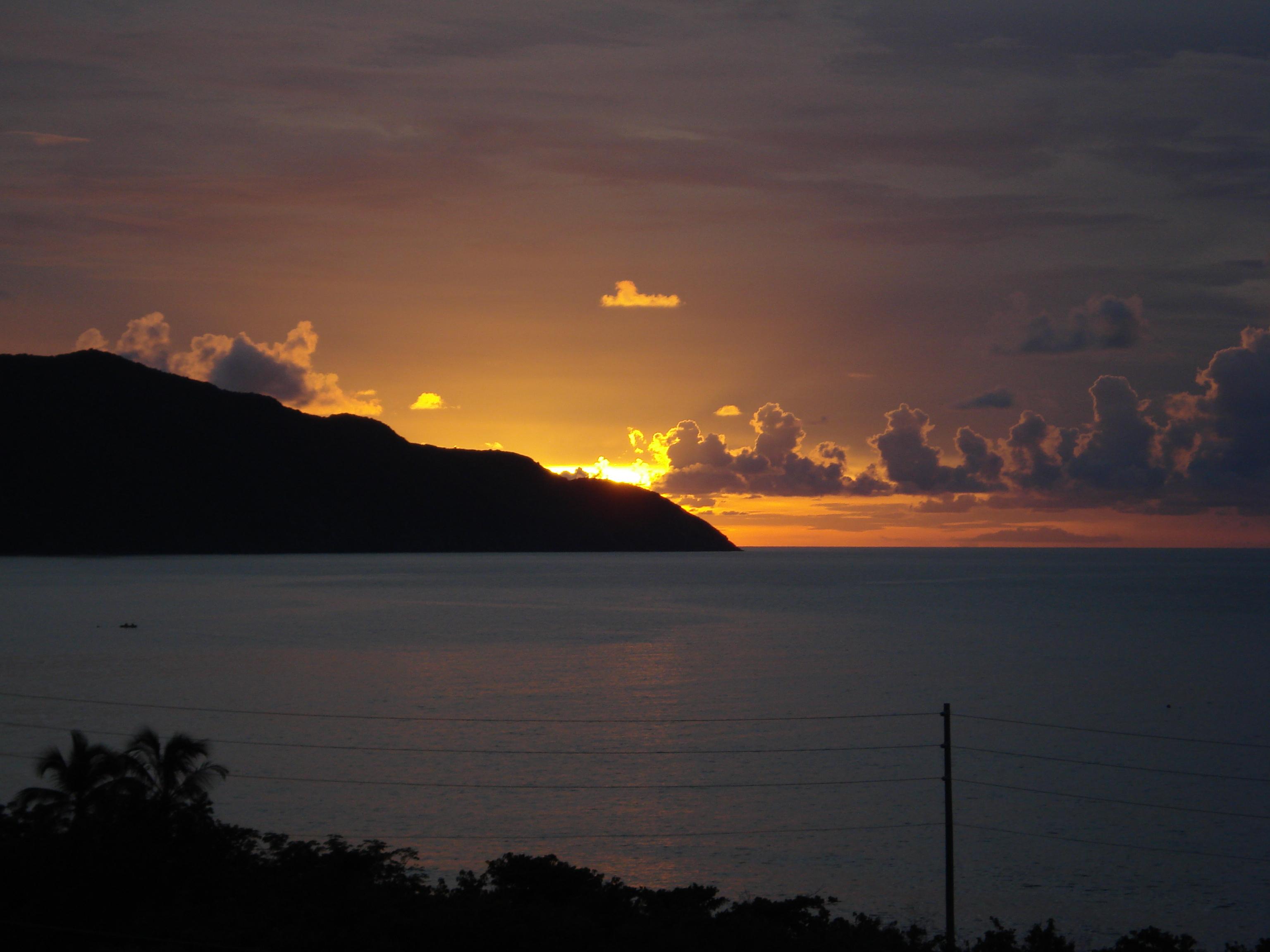 St. Croix Sunset - October 2007